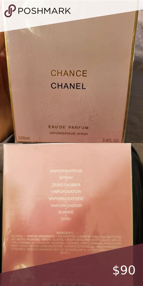 chance by chanel ingredients|chanel chance ingredients list.